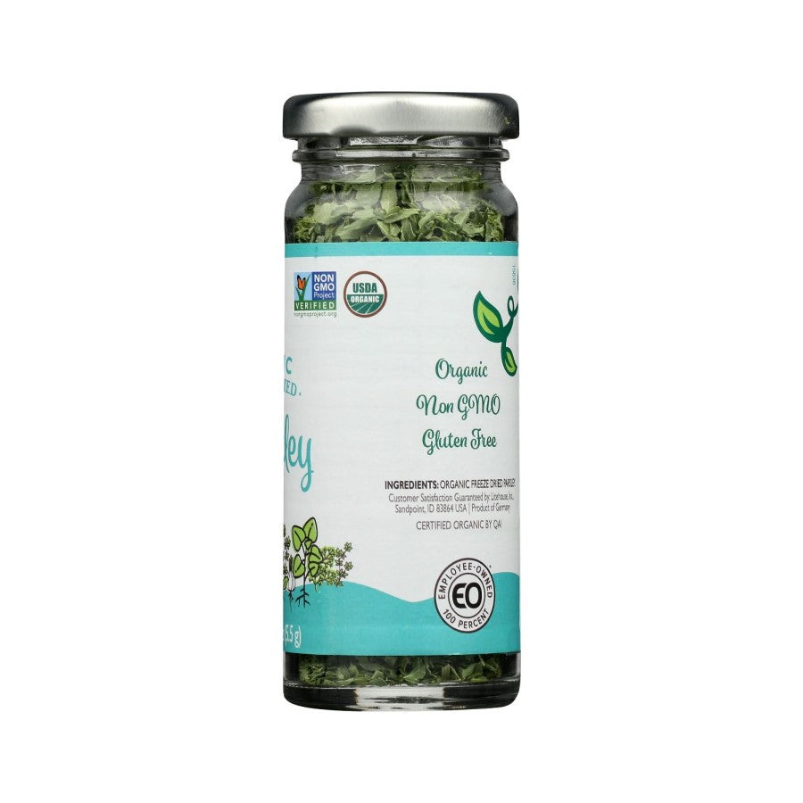 USDA Organic Non-GMO Verified Single Ingredient Organic Freeze Dried Parsley Green Garden Herbs 