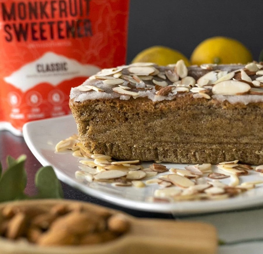 Almond Cake Made With Monkfruit Sweetener From Lakanto
