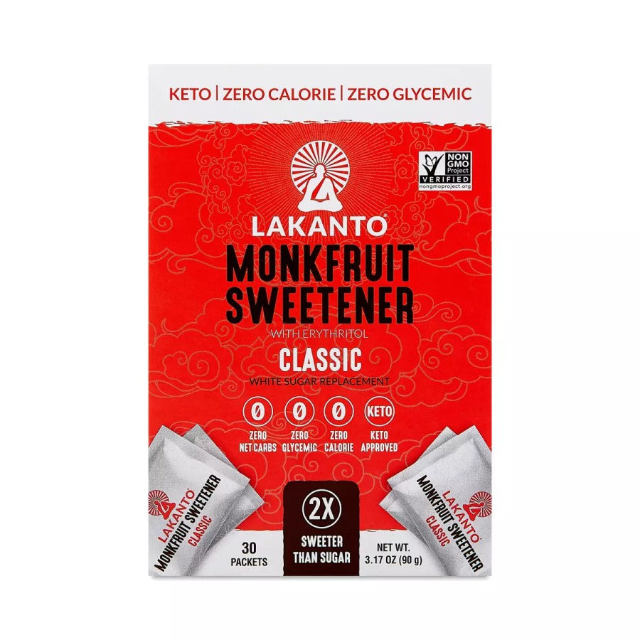 Lakanto Monkfruit Classic Sweetener 30 Packets