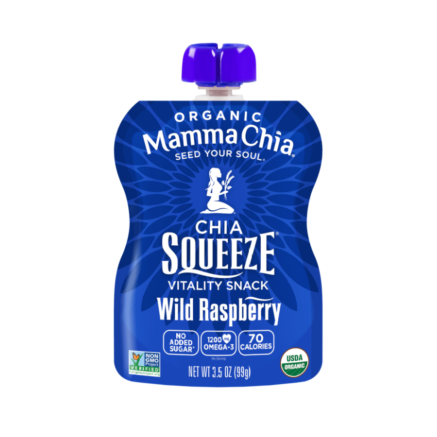 Mamma Chia Organic Chia Squeeze Wild Raspberry 3.5oz – Terra Powders Mamma Chia Organic Chia Squeeze Wild Raspberry 3.5oz – Terra Powders