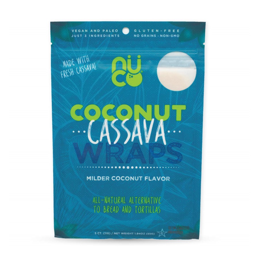 NUCO Coconut Cassava Wraps 1.94oz