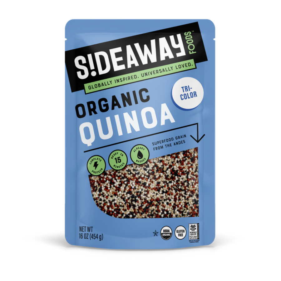 Sideaway Foods Organic Tri-Color Quinoa 16oz