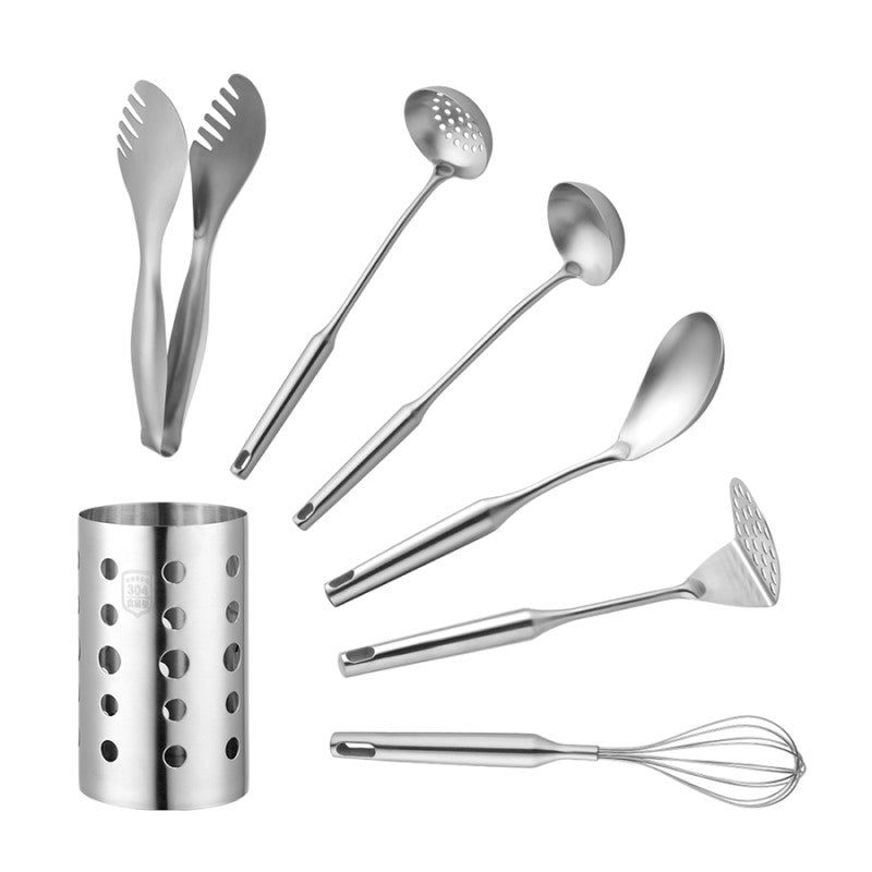 304 Stainless Steel Kitchen Utensils Metal Cooking Tools with