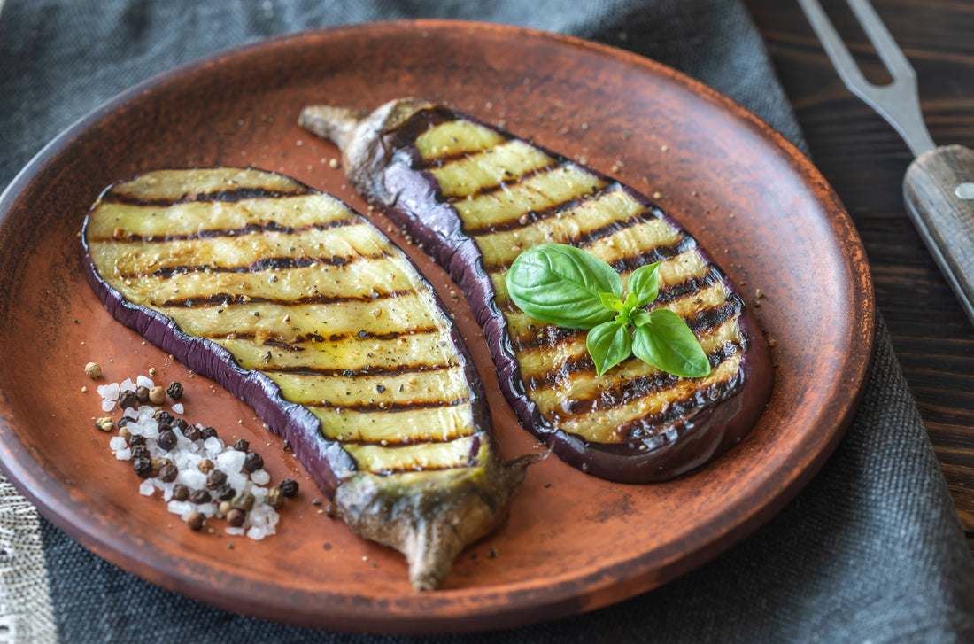 Grilled Eggplant Is A Healthy Food For Women and It's Shape Hints At the Benefits It Carries