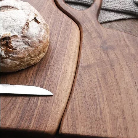 Walnut Wood Cutting Boards That Curve And Sit Together Harmony Farmhouse Style