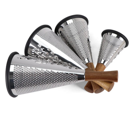 Four Sizes Of Kitchen Graters For Cheese Fruits And Vegetables Luxury Chef Tools
