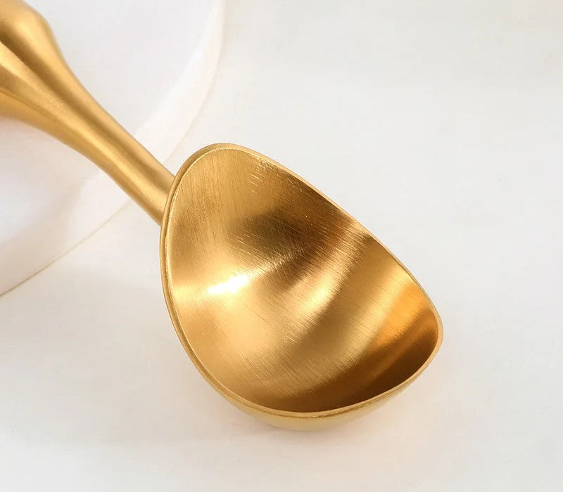 Quality Stainless Steel Metal Scoop For Scooping And Serving Nice Cream Ice Creams And More