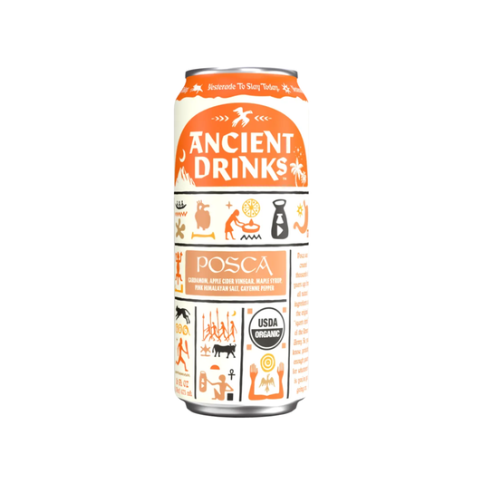 Ancient Drinks Pocsa Organic Apple Cider Vinegar Sports Drink 16oz