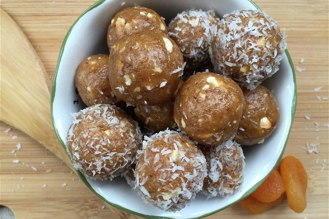Once Again Apricot And Tahini Power Bites Recipe Made With Unsweetened Sesame Tahini