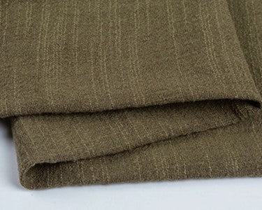 Army Green Color Cotton Rustic Style Gauze Cloth Napkin
