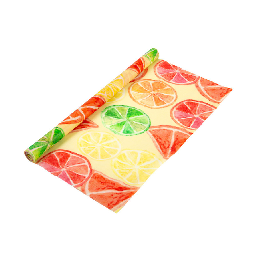 Beeswax Wrap Single Roll Summer Citrus Print