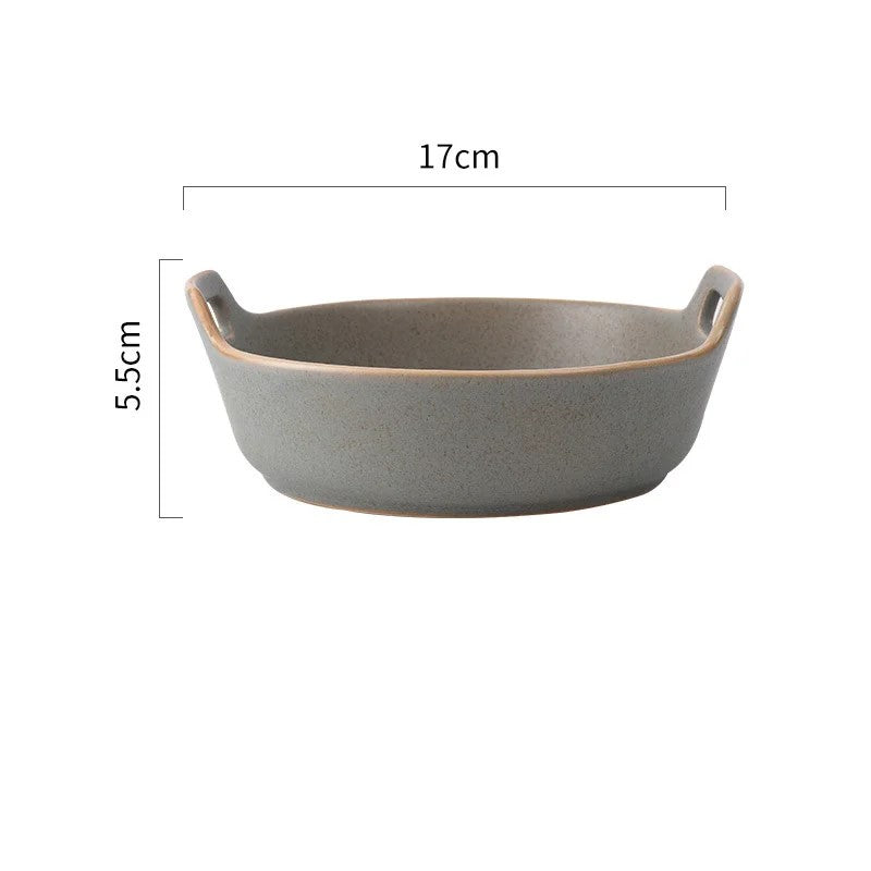 Ceramic Bowl A Size Measurements Conifer Color Prairie Farmhouse Tableware