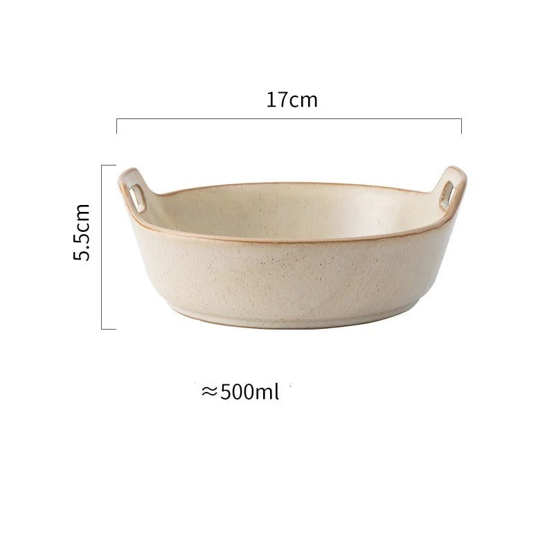 Ceramic Bowl A Size Measurements Creamery Color Prairie Farmhouse Tableware