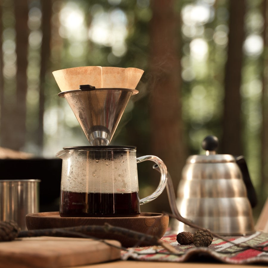 Eco-friendly Cone Coffee Filters For Brewing Your Cup of Joe Outdoors or Indoors