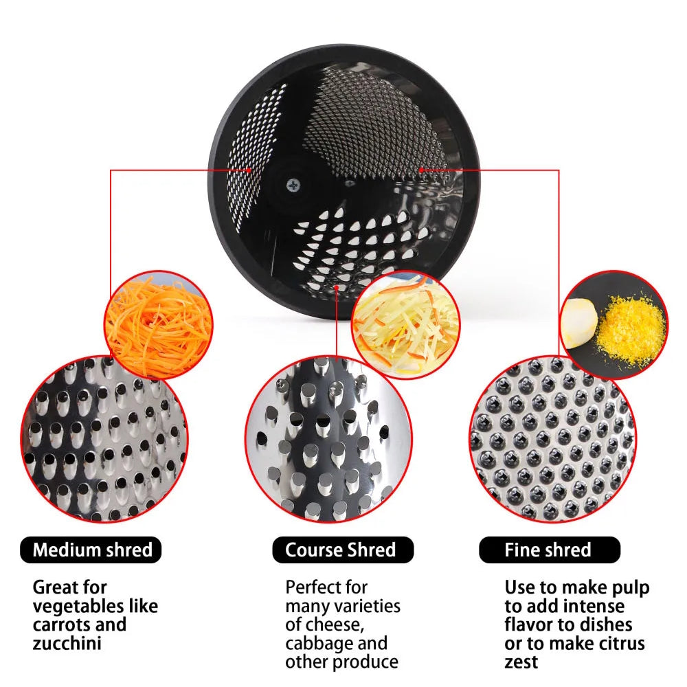 Conical Cone Shaped Medium Shred Course Shred Fine Shred Grater Kitchen Tool