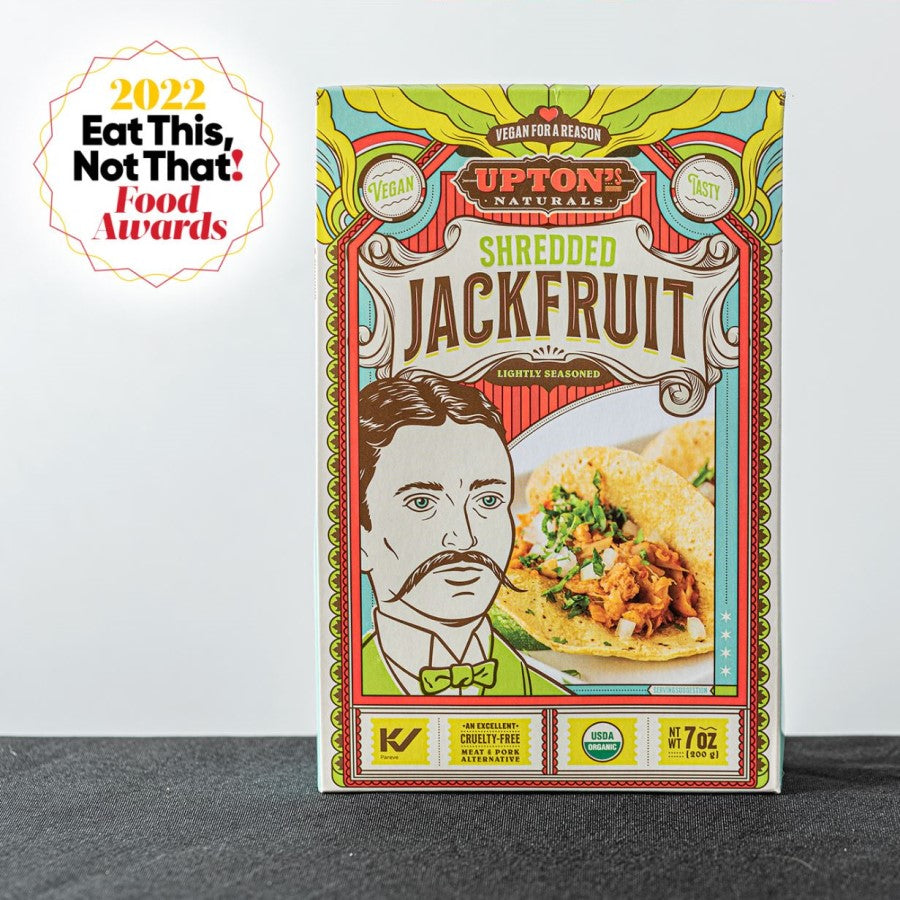 Upton's Naturals Vegan And Lightly Seasoned Shredded Jackfruit Won The 2022 Eat This Not That Food Awards