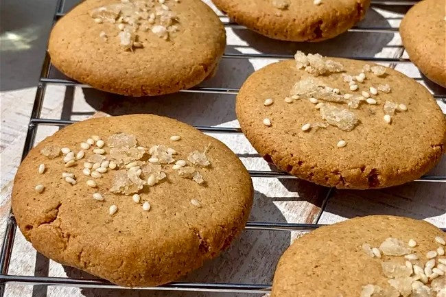 Ginger Tahini Cookies Recipe With Once Again Sesame Seed Butter