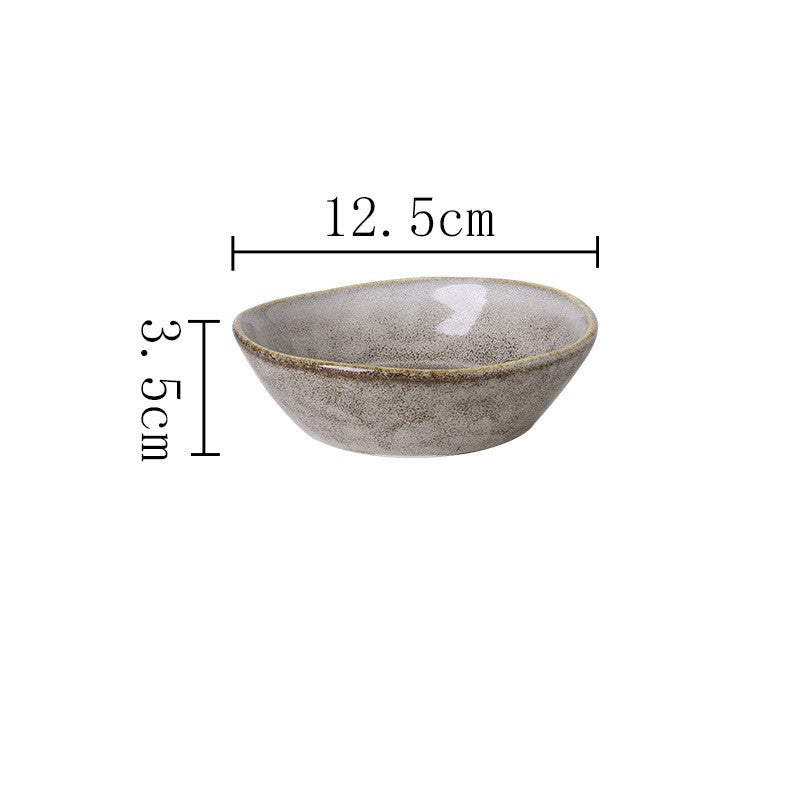 Bauernhof Russet Irregular Shaped Ceramic Bowl A Size Measurements