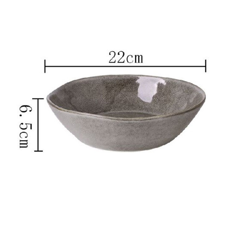 Bauernhof Russet Irregular Shaped Ceramic Bowl D Size Measurements