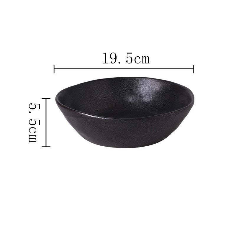 Bauernhof Raven Irregular Shaped Ceramic Bowl C Size Measurements
