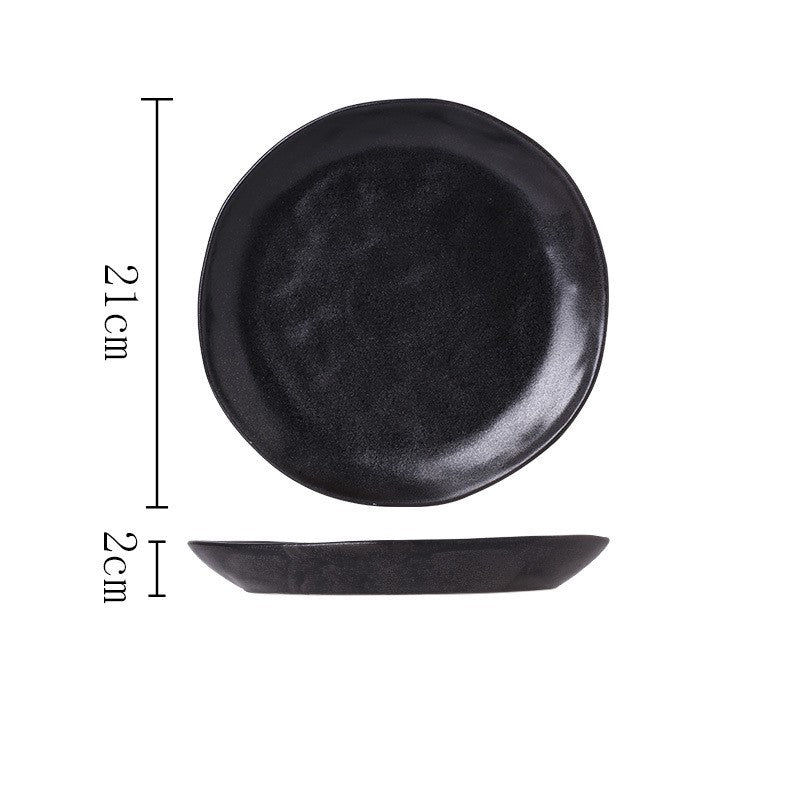 Bauernhof Raven Irregular Shaped Ceramic Plate A Size Measurements