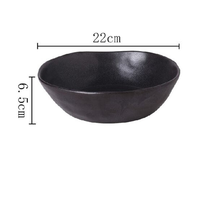 Bauernhof Raven Irregular Shaped Ceramic Bowl D Size Measurements