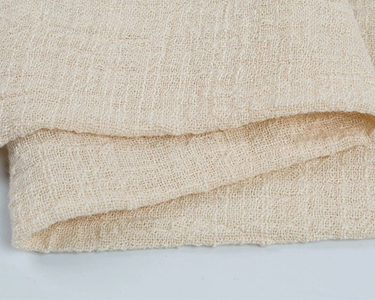 Ivory Color Cotton Rustic Style Gauze Cloth Napkin