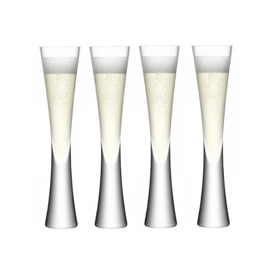 Aspire Sleek Modern Champagne Glass Flutes