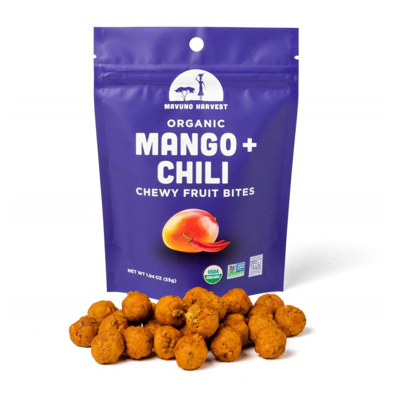 Mavuno Harvest Organic Mango Chili Chewy Fruit Bites 1.94oz