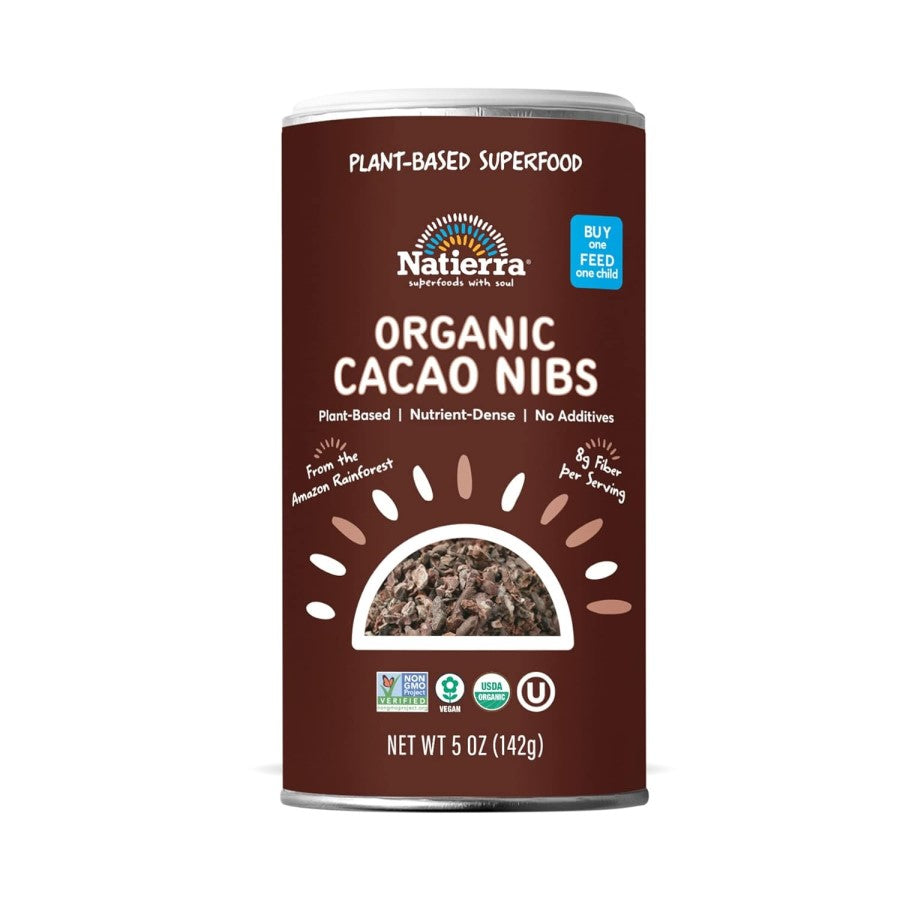 Natierra Organic Cacao Nibs Shaker 5oz