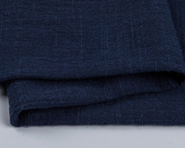 Navy Blue Color Cotton Rustic Style Gauze Cloth Napkin