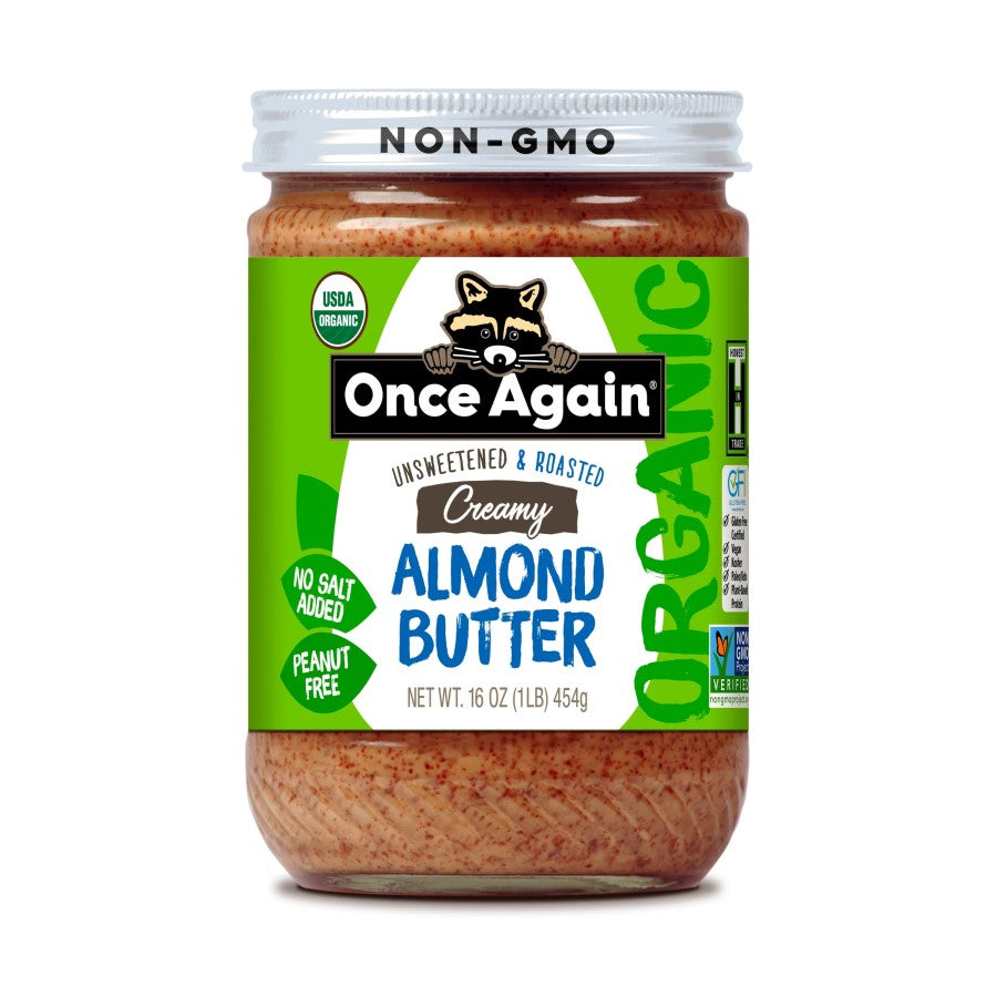 Once Again Organic Roasted Almond Butter Creamy 16oz