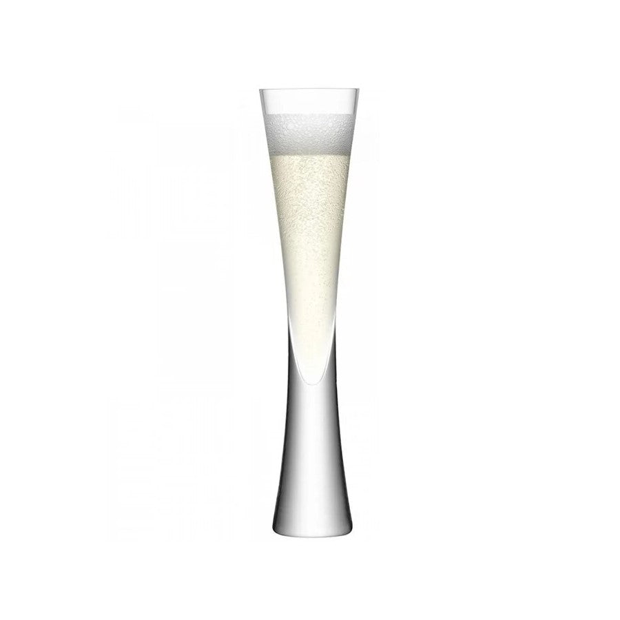 LSA International Moya Champagne Flute Set of 2 - Clear