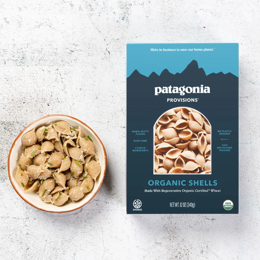 Patagonia Provisions Organic Pasta Shells 12oz – Terra Powders