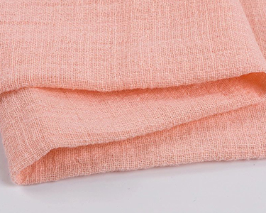 Pink Color Cotton Rustic Style Gauze Cloth Napkin