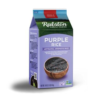 Ralston Family Farms Whole-Grain Purple Rice 16oz – Terra Powders