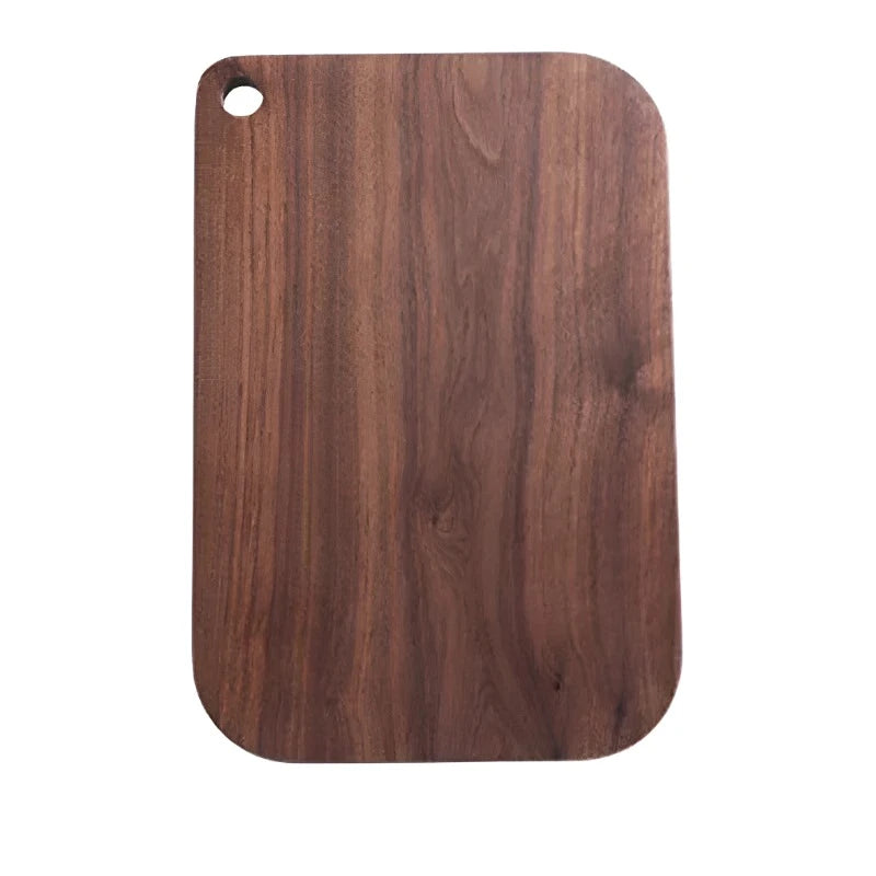 B - Modern Farmhouse Style Walnut Wood Cutting Board