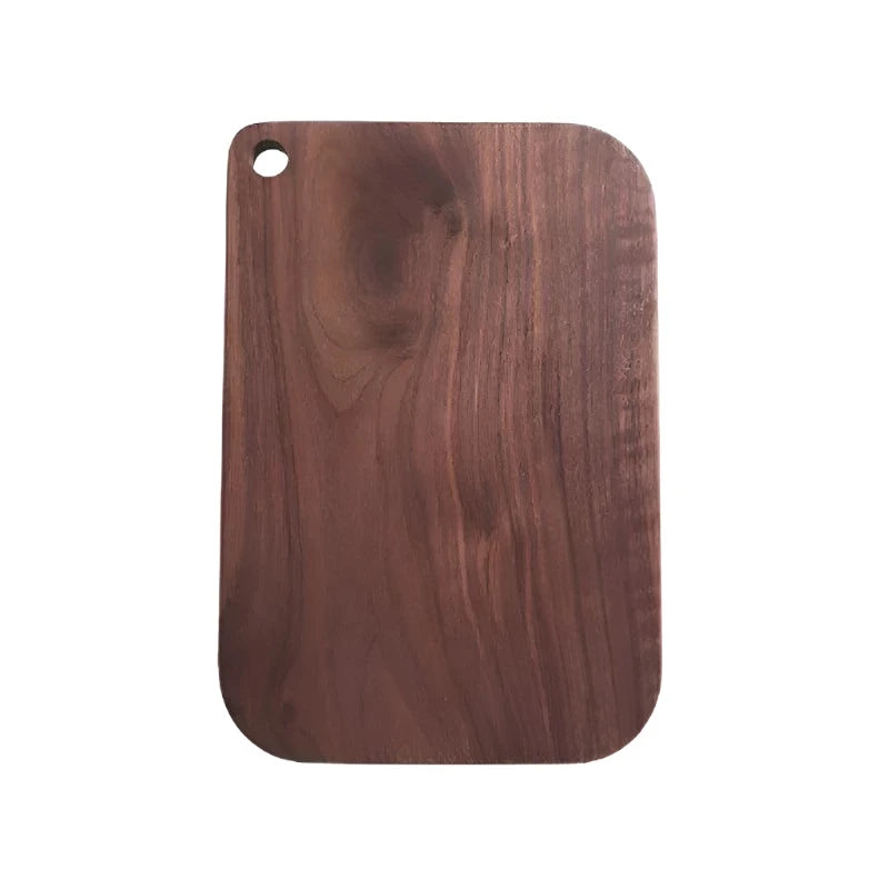 A - Modern Farmhouse Style Walnut Wood Cutting Board
