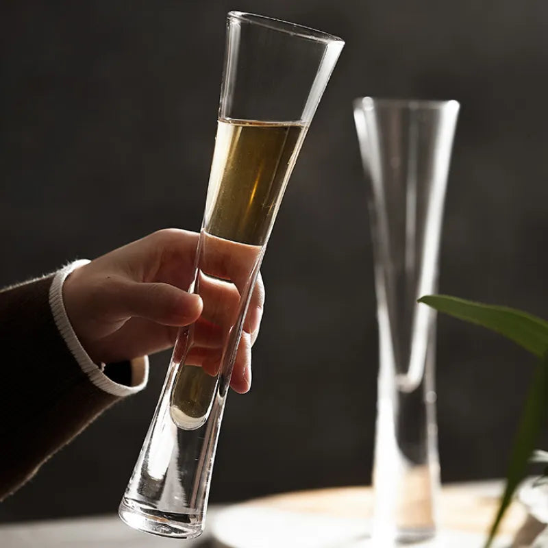 Sleek Glasses In Modern Style For Luxury Drinks Aspire Champagne Flutes