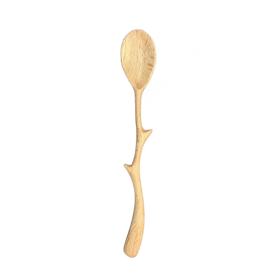 Fantasy Style Natural Beechwood Branch Serving Spoon