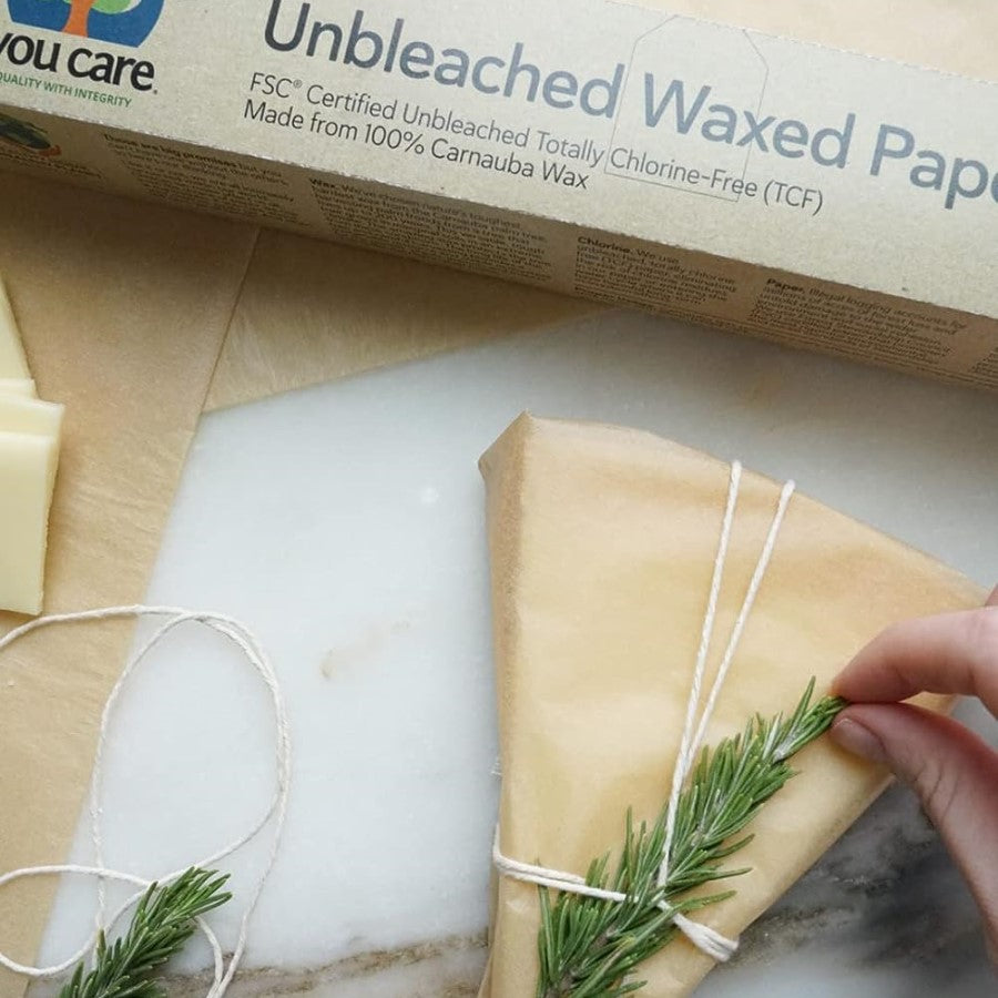 Unbleached Wax Paper FDC Certified Compostable Paper For Wrapping Food