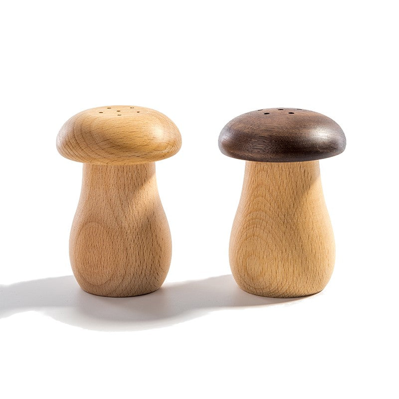Wooden Mushroom Toothpick Shaker