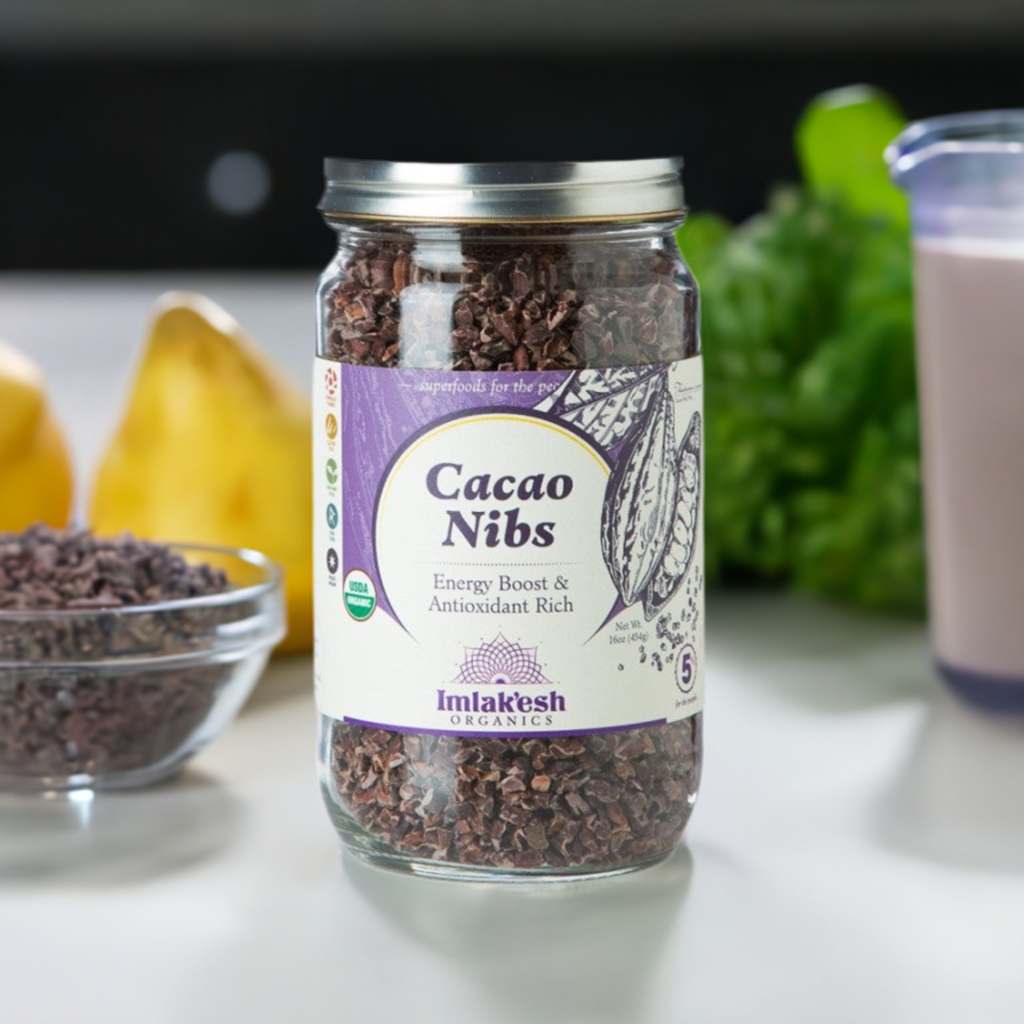 Imlakesh Cacao Nibs Perfect As A Smoothie Topper Or Real Food Ingredient For Blending