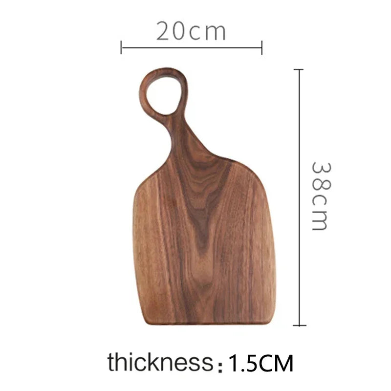 Harmony Farmhouse Style Medium Wood Cutting Board Size Measurements