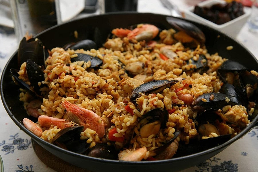 This Costal Favorite of Muscles, Shrimp, and Organic Brown Rice Screams Picnic Outdoors