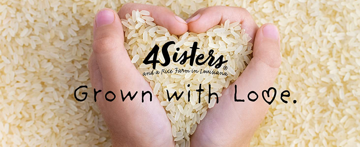 4Sisters And A Rice Farm in Louisiana Grows Organic White Rice With Love