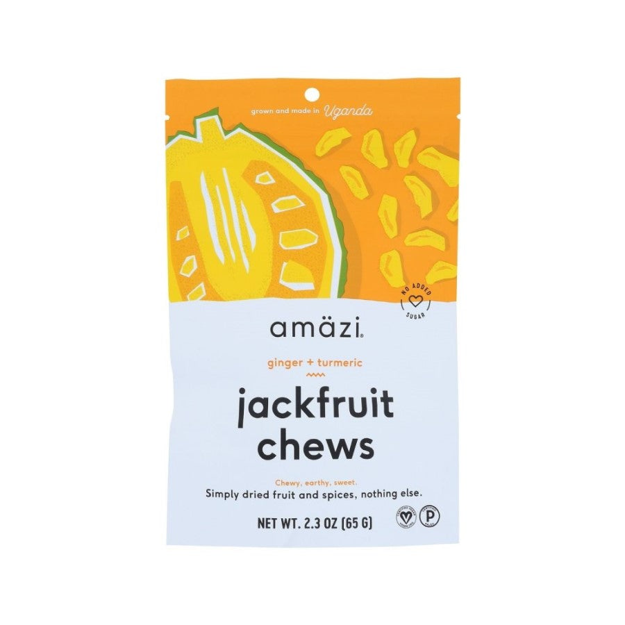 Amazi Ginger Turmeric Jackfruit Chews 2.3oz