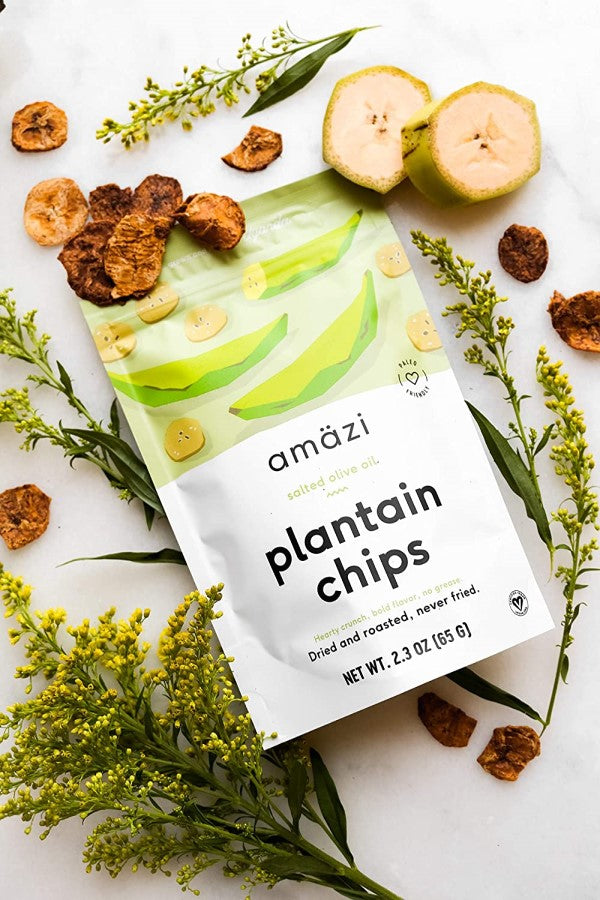 Bag Of Amazi Dried Roasted Plantain Chips