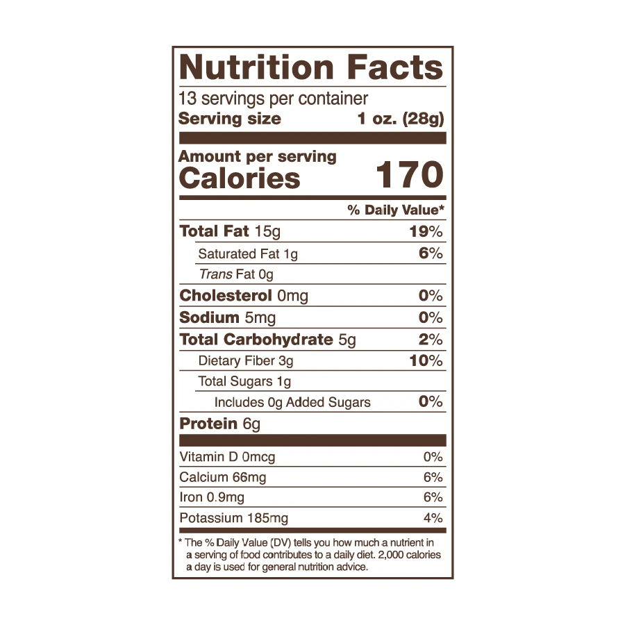 Barney Butter Bakery Blanched Almond Flour Nutritional Facts
