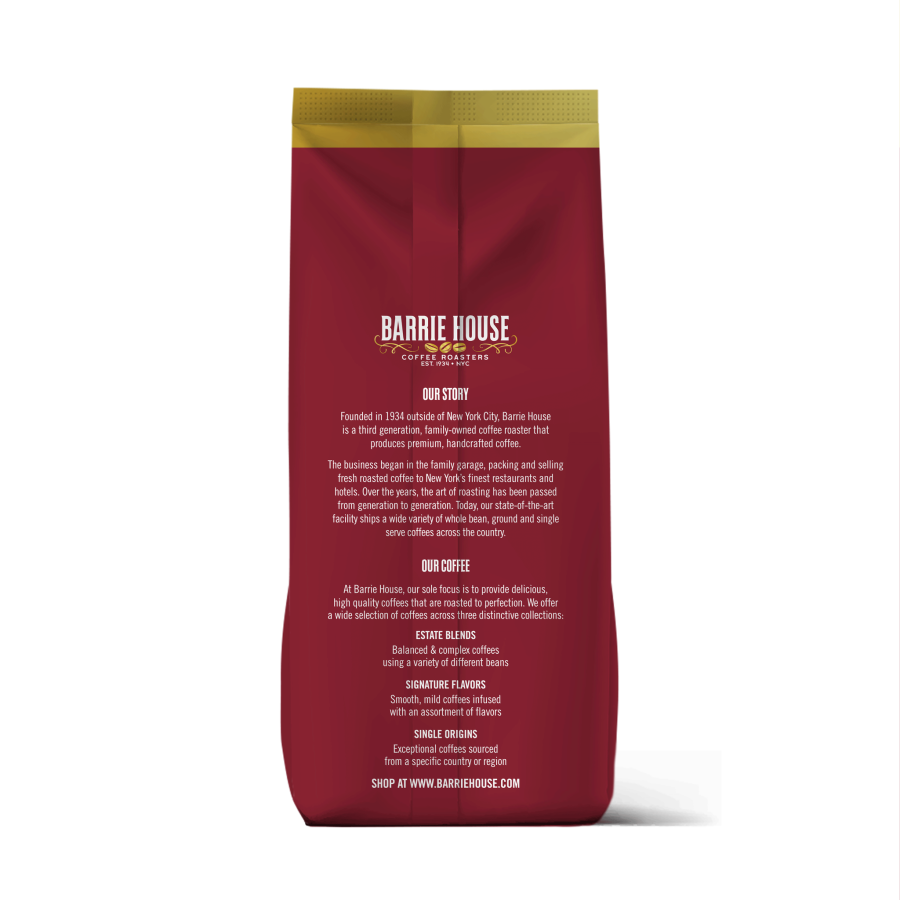 Barrie House Coffee Roasters Story Founded In 1934 New York City Making Premium Hand Crafted Coffees